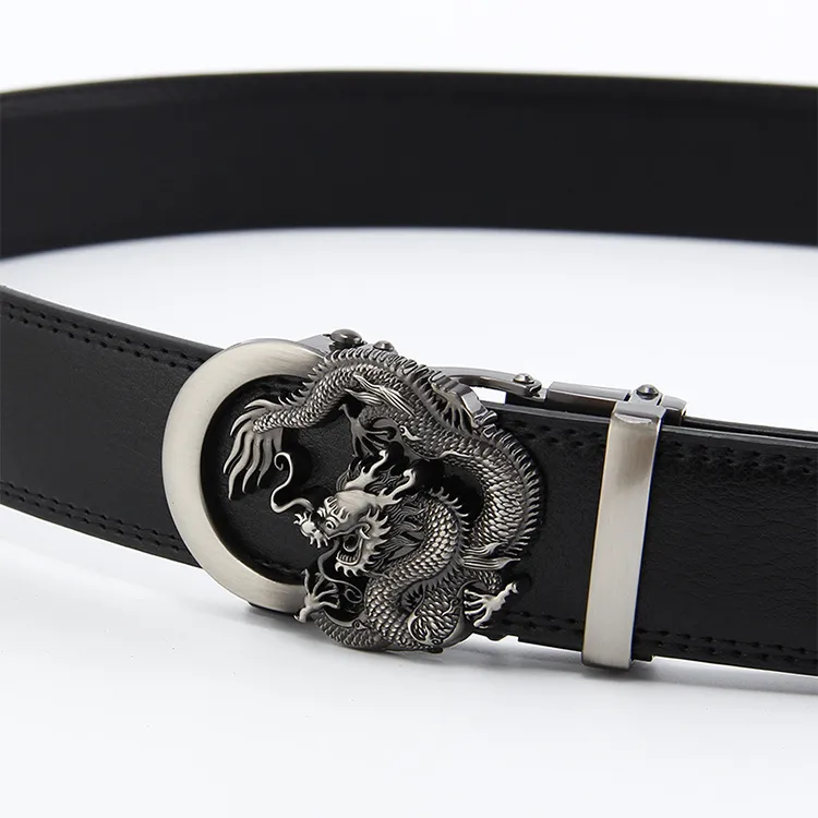 JONNY MOORE Cow Leather Belts Men's 3.5cm-4