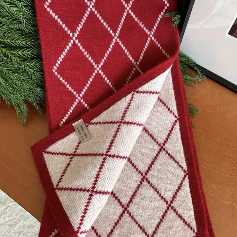 JONNY MOORE Knit Scarves Unisex-8