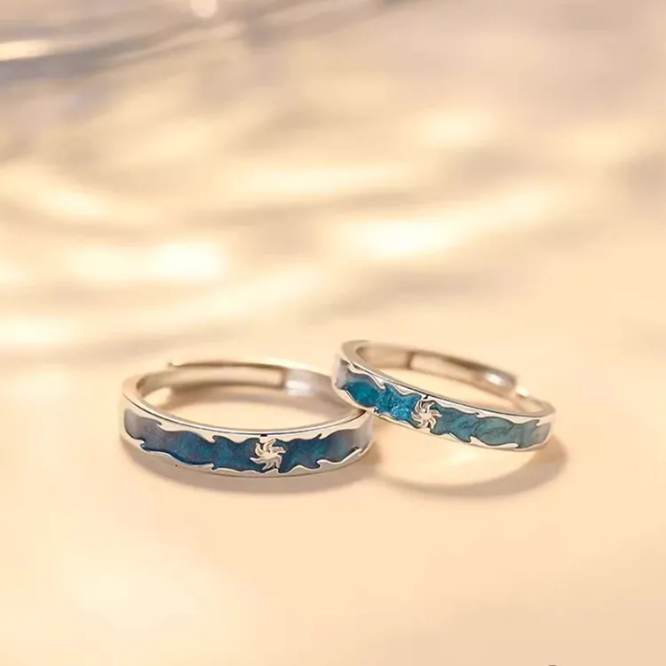 JONNY MOORE 925 Sterling Silver Rings Unisex-1