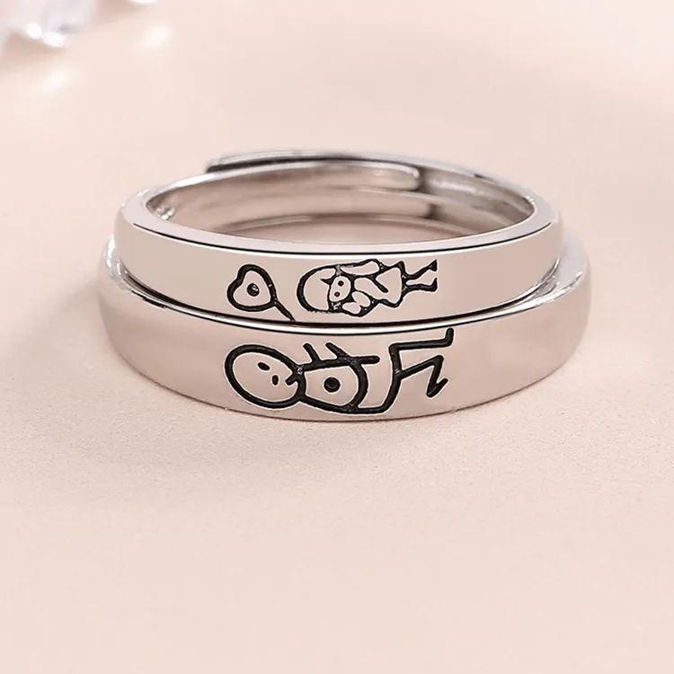JONNY MOORE S925 Silver Rings Unisex-4