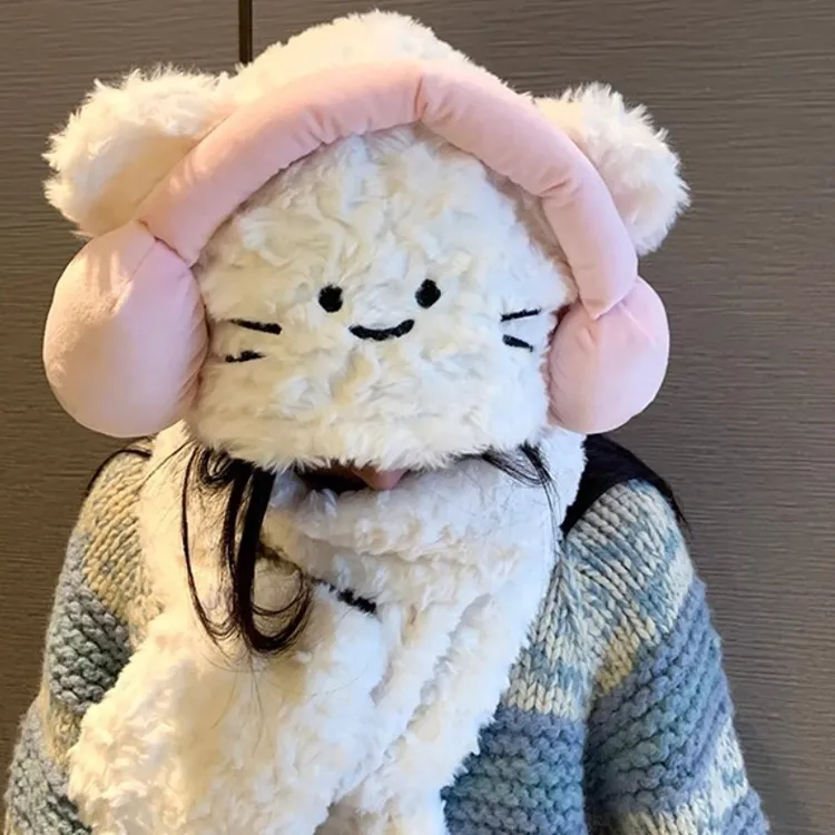 JONNY MOORE Plush Hoods & Plush Hats Unisex-1