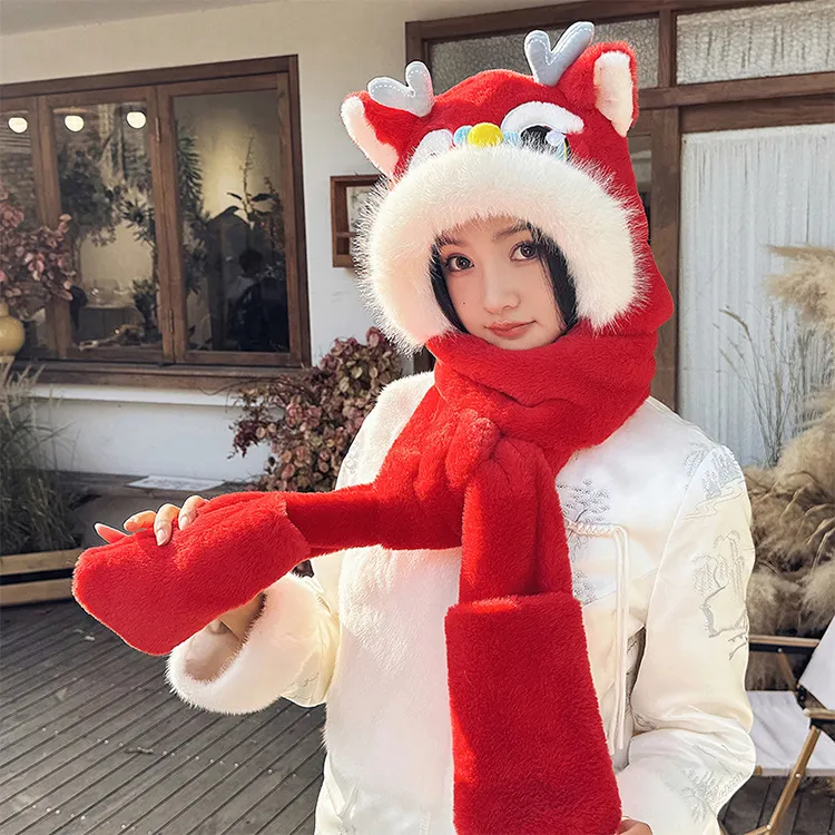 JONNY MOORE Polyester Hoods & Plush Hats Unisex-2