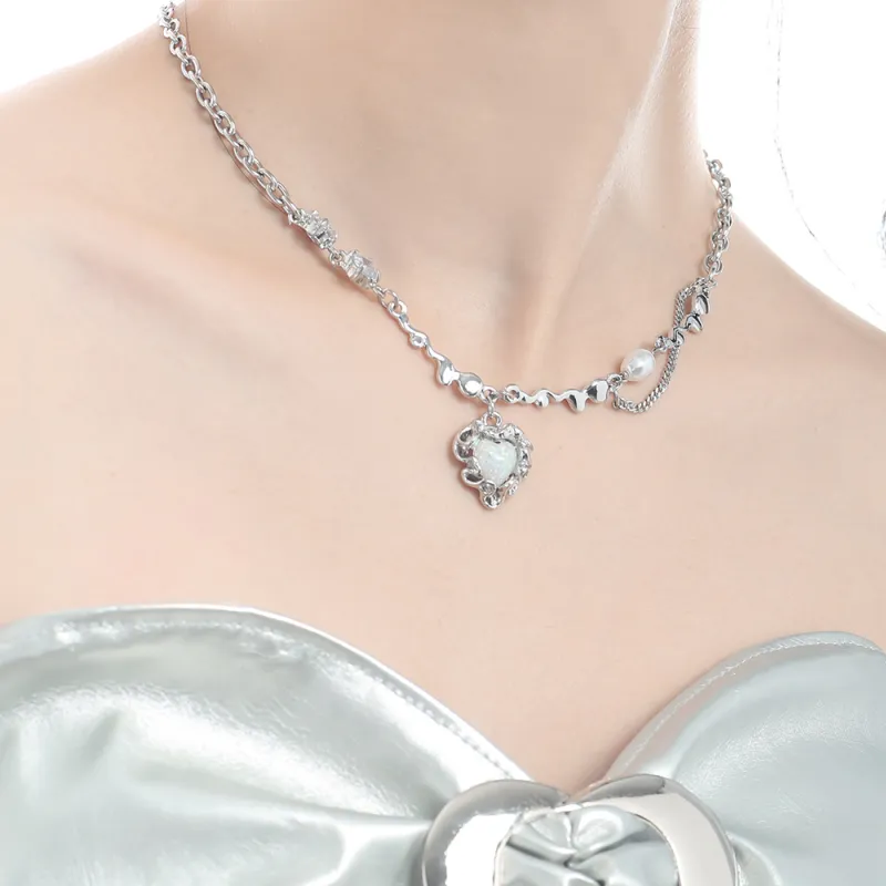 JONNY MOORE Titanium Steel Necklaces Women's-2