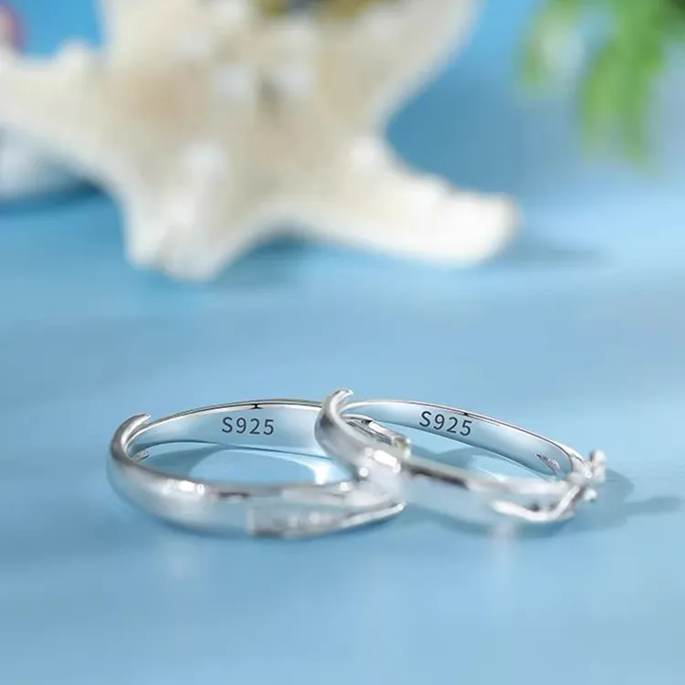 JONNY MOORE 925 Sterling Silver Rings Unisex-1