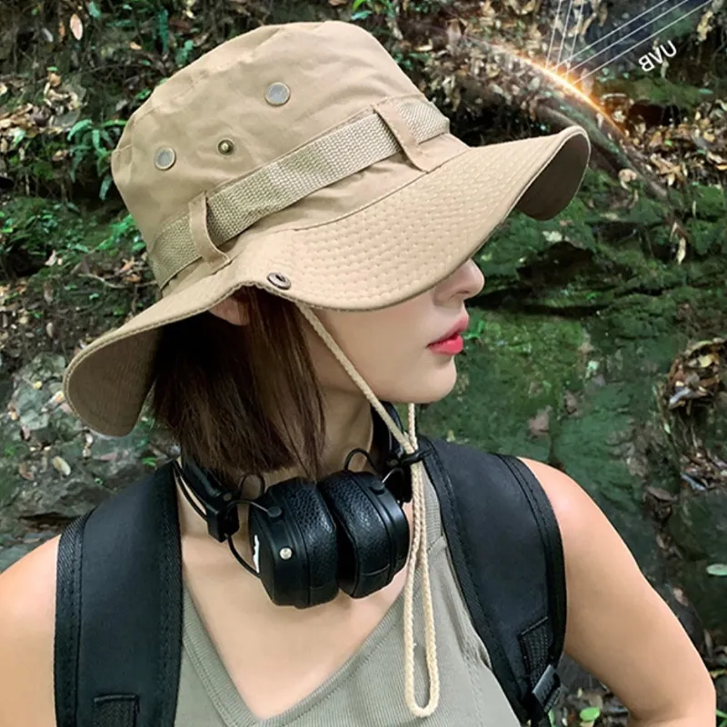JONNY MOORE Polyester Bucket Hats Unisex-3