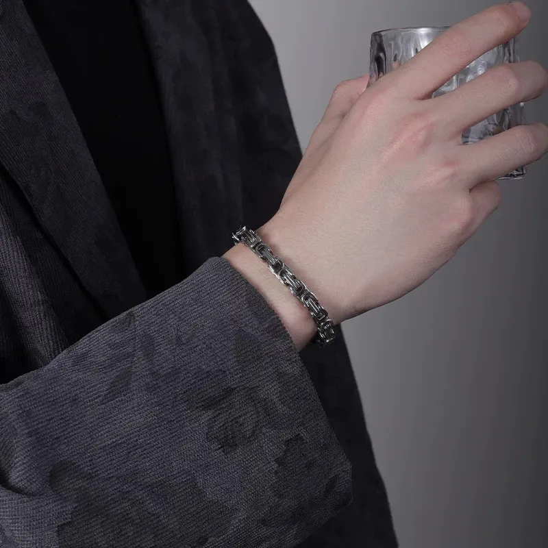 JONNY MOORE Titanium Steel Bracelets Men's-2