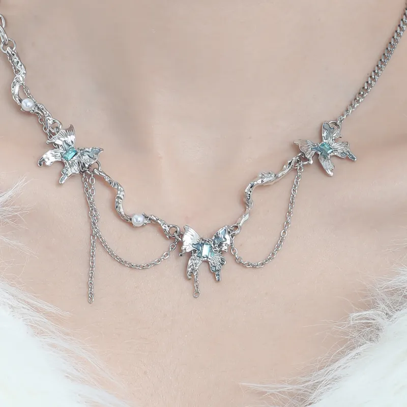 JONNY MOORE Titanium Steel Necklaces Women's-5