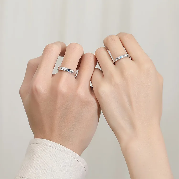 JONNY MOORE S925 Silver Rings Unisex-4