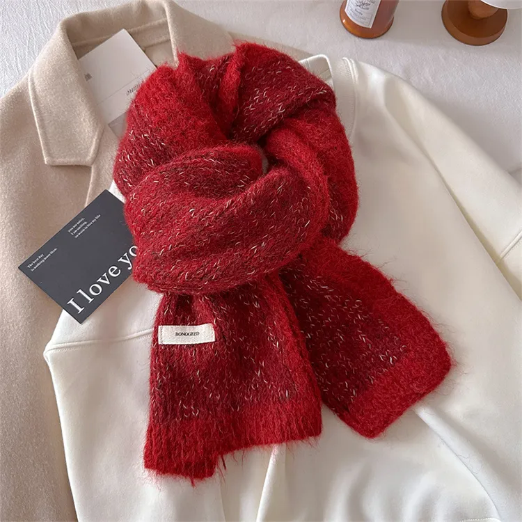JONNY MOORE Knit Scarves Unisex-8