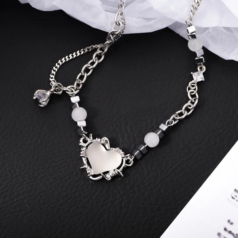 JONNY MOORE Titanium Steel Necklaces Women's-1