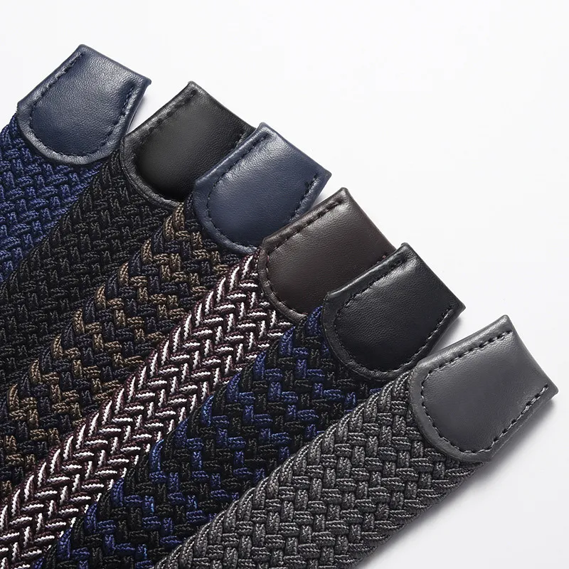 JONNY MOORE Alloy Leather Belts Unisex 3.3cm-3