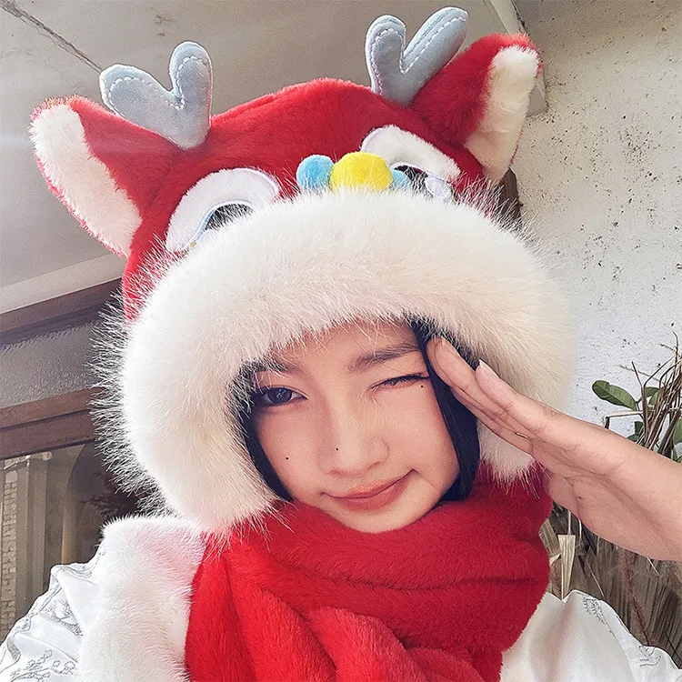 JONNY MOORE Polyester Hoods & Plush Hats Unisex-1
