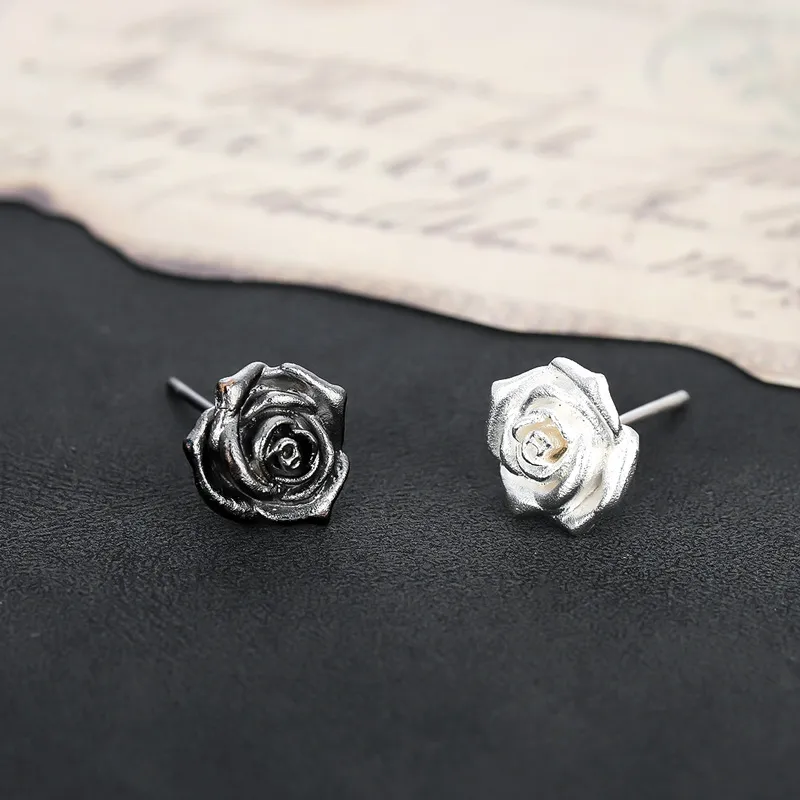 JONNY MOORE Titanium Steel Stud Earrings Unisex-1