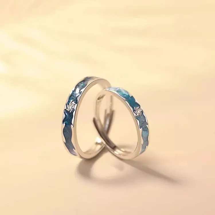 JONNY MOORE 925 Sterling Silver Rings Unisex-2