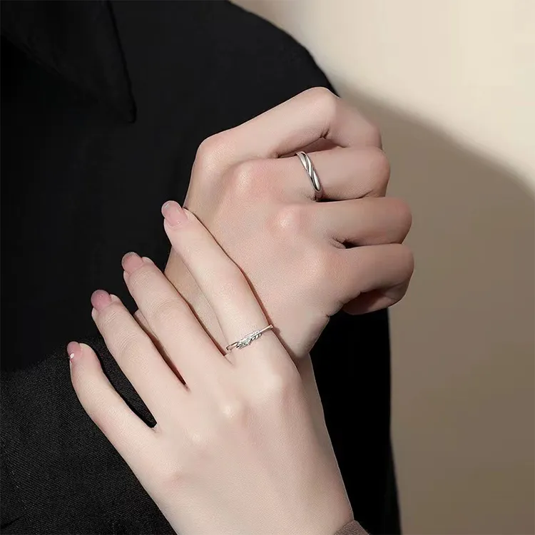 JONNY MOORE 925 Sterling Silver Rings Unisex-4