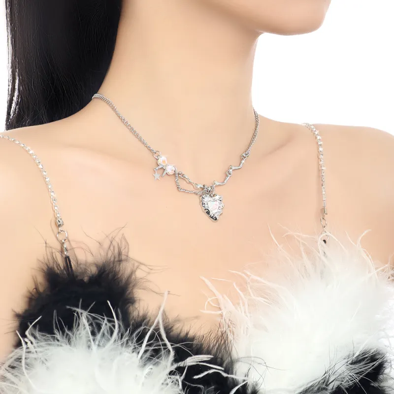JONNY MOORE Titanium Steel Necklaces Women's-2
