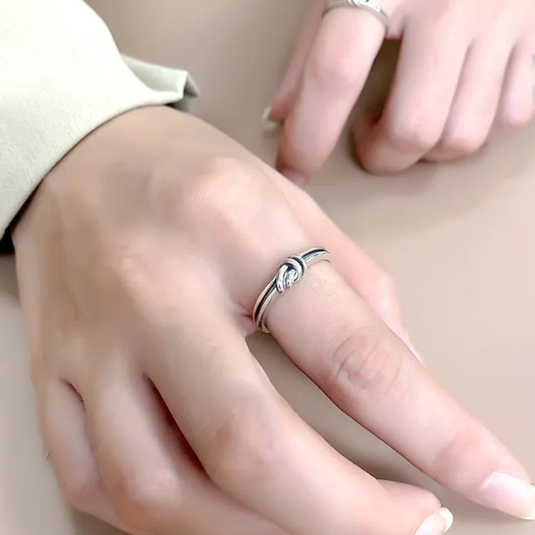 JONNY MOORE 925 Sterling Silver Rings Unisex-3