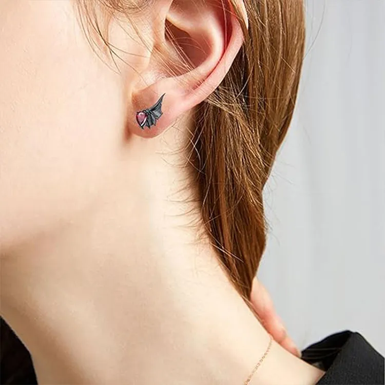 JONNY MOORE Zinc Alloy Stud Earrings Unisex-3