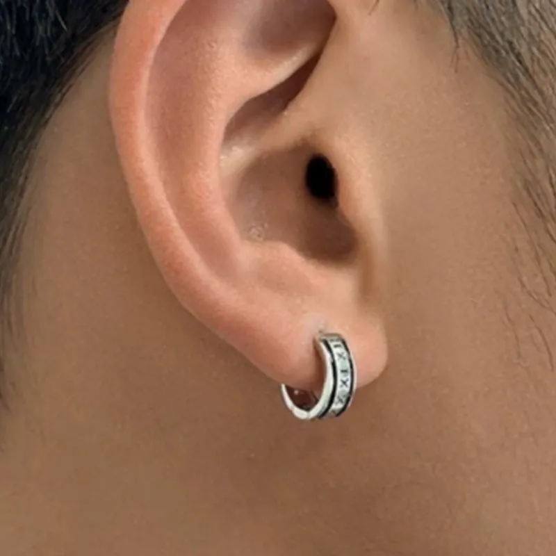 JONNY MOORE Titanium Steel Earrings Unisex-3
