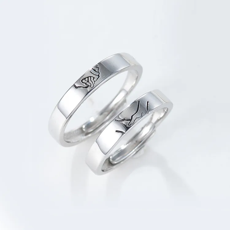 JONNY MOORE 925 Sterling Silver Rings Unisex-4