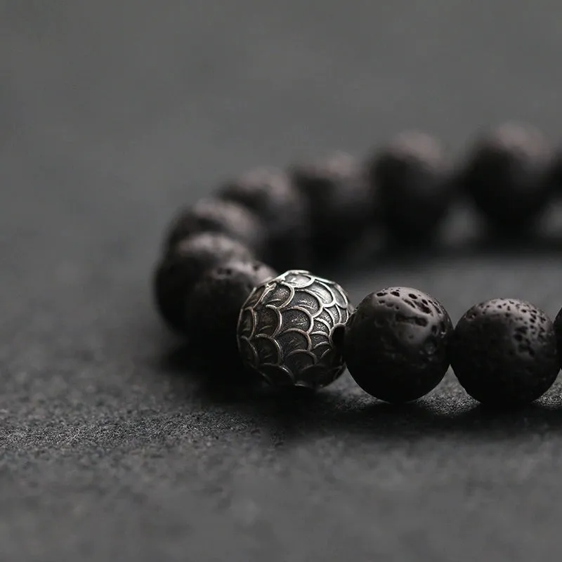 JONNY MOORE Obsidian Jade Bracelets Men's-2