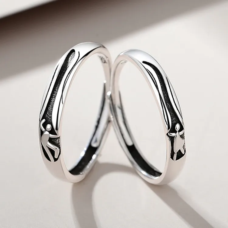 JONNY MOORE 925 Sterling Silver Rings Unisex-2