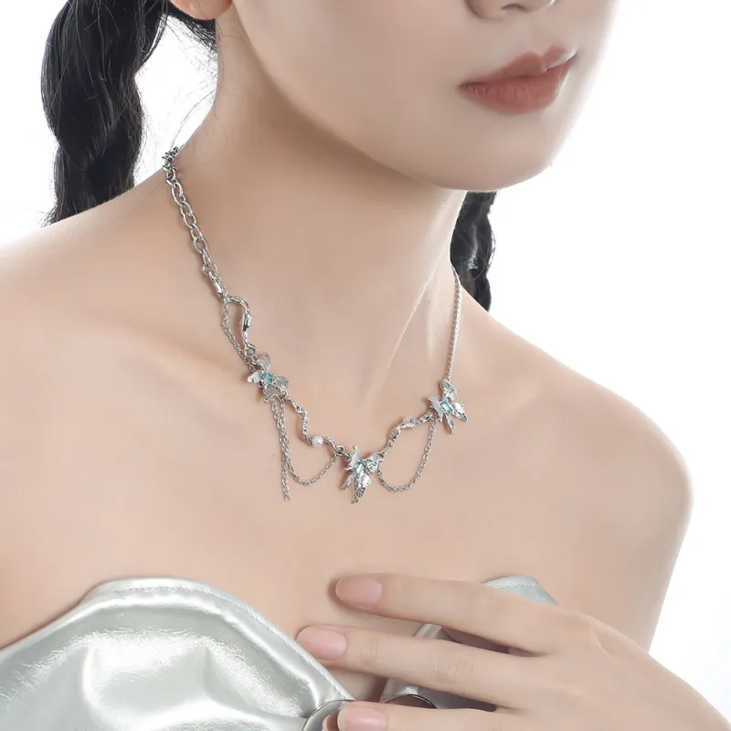 JONNY MOORE Titanium Steel Necklaces Women's-2