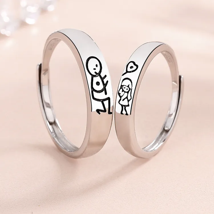 JONNY MOORE S925 Silver Rings Unisex-3