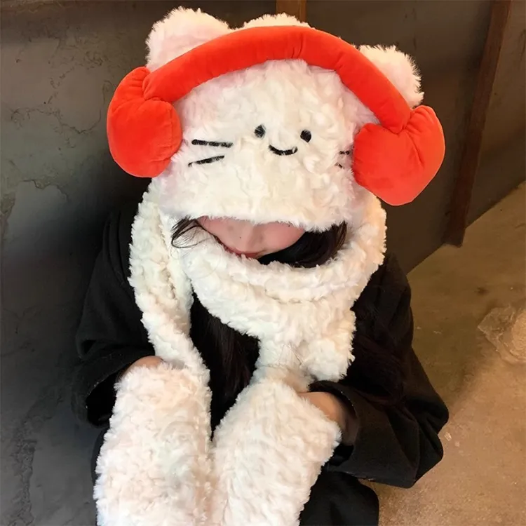 JONNY MOORE Plush Hoods & Plush Hats Unisex-6