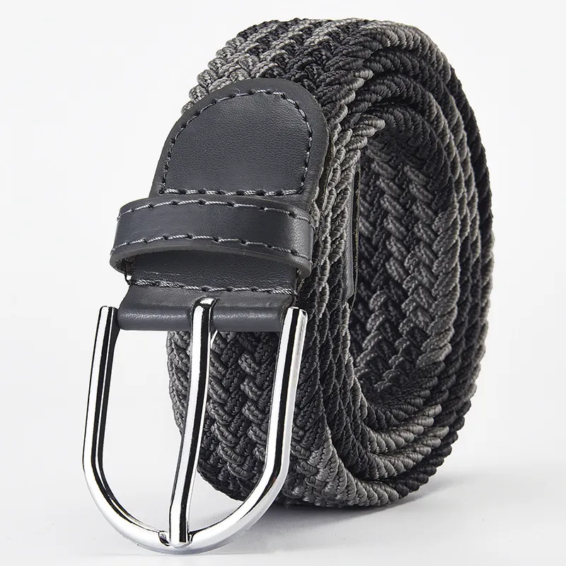 JONNY MOORE Alloy Leather Belts Unisex 3.3cm-8