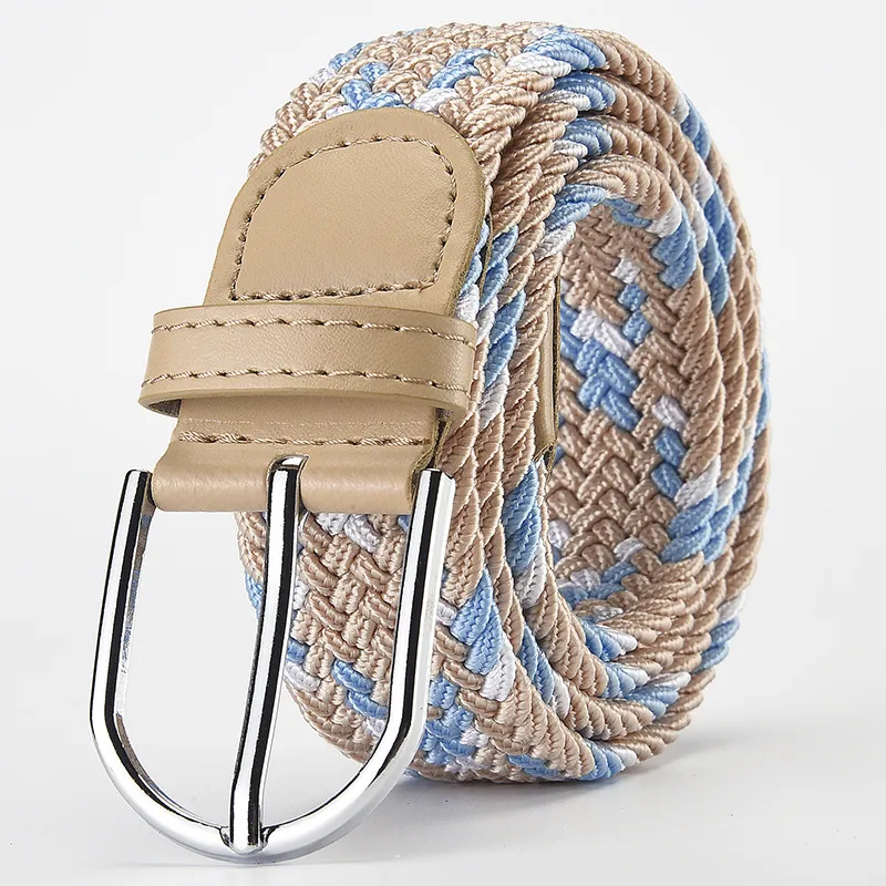 JONNY MOORE Alloy Leather Belts Unisex 3.3cm-1