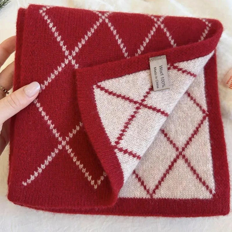JONNY MOORE Knit Scarves Unisex-7