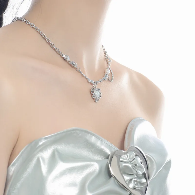 JONNY MOORE Titanium Steel Necklaces Women's-4