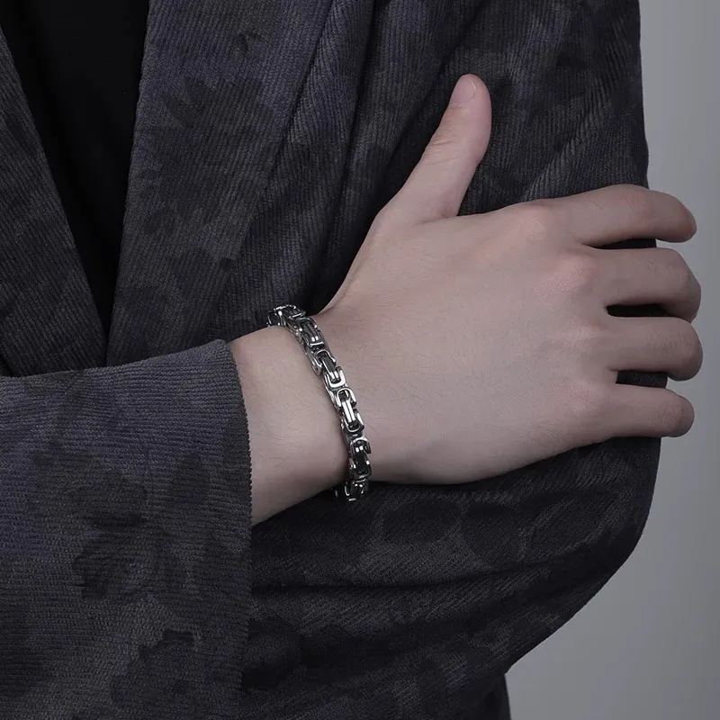 JONNY MOORE Titanium Steel Bracelets Men's-3