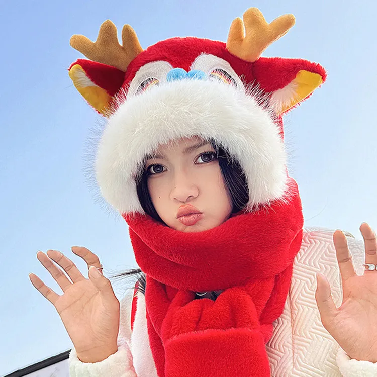 JONNY MOORE Polyester Hoods & Plush Hats Unisex-5