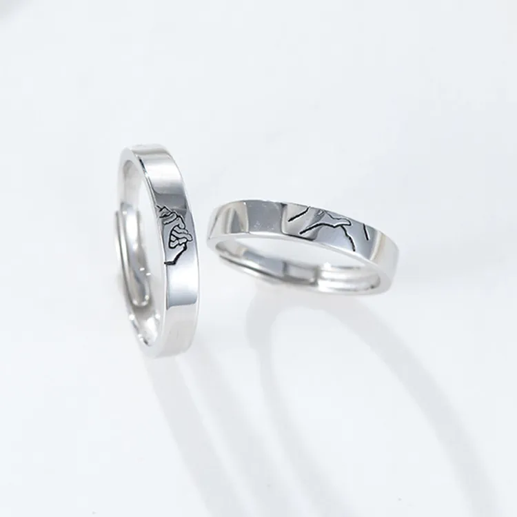 JONNY MOORE 925 Sterling Silver Rings Unisex-2