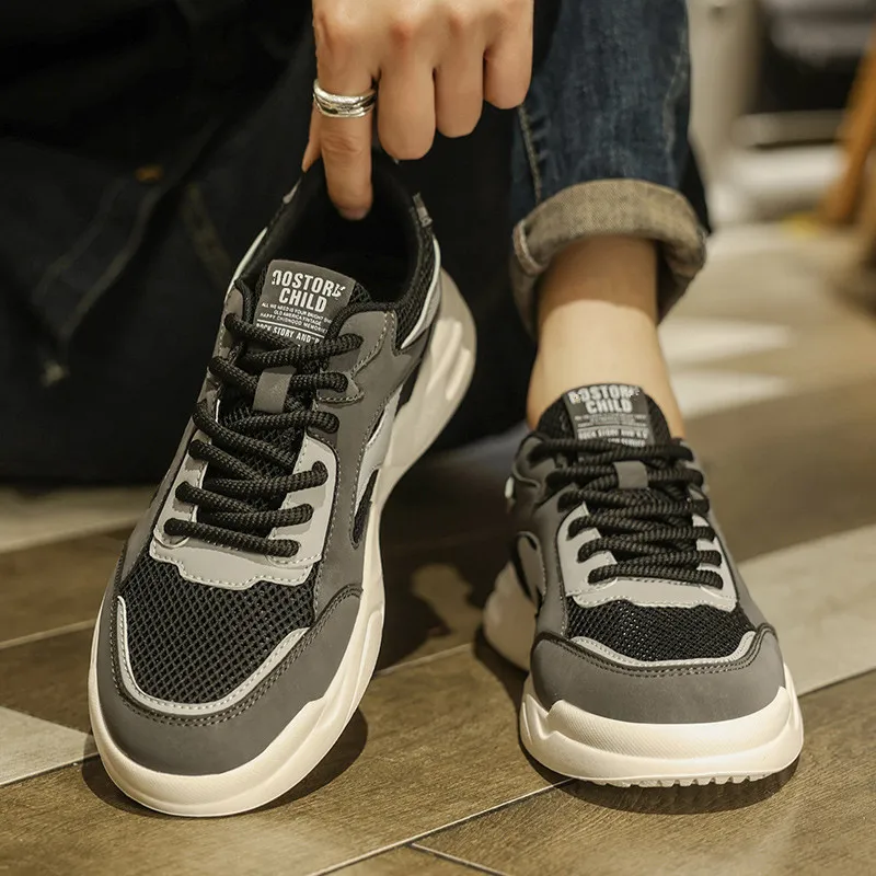GISONRIKE Anti-Slip Wear-Resistant Low-Top Skateboard Shoes Men's-17