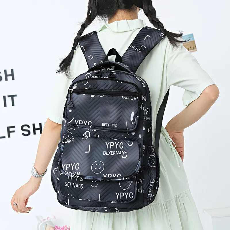 OURFUN Oxford Backpack Unisex Multicolor-5