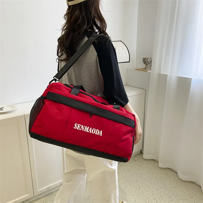 OURFUN Oxford Gym Bag Large Size Unisex Multicolor-7
