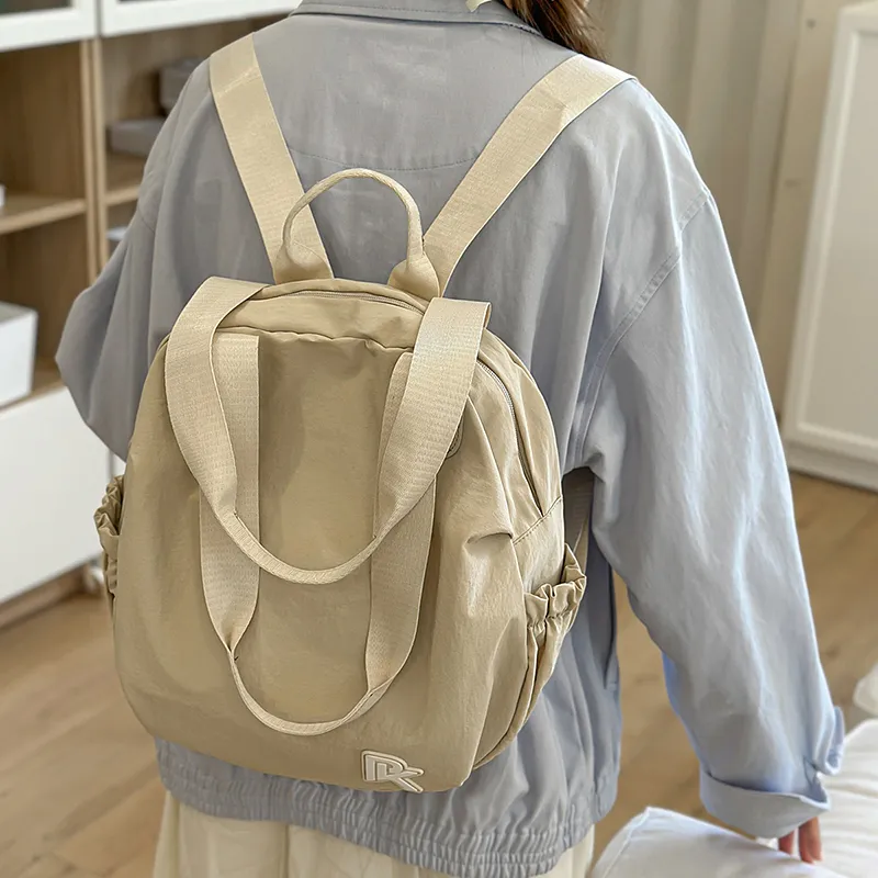 OURFUN Nylon Backpack Unisex Multicolor-2