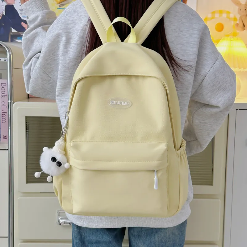 OURFUN Nylon Backpack Regular Women's Multicolor-6