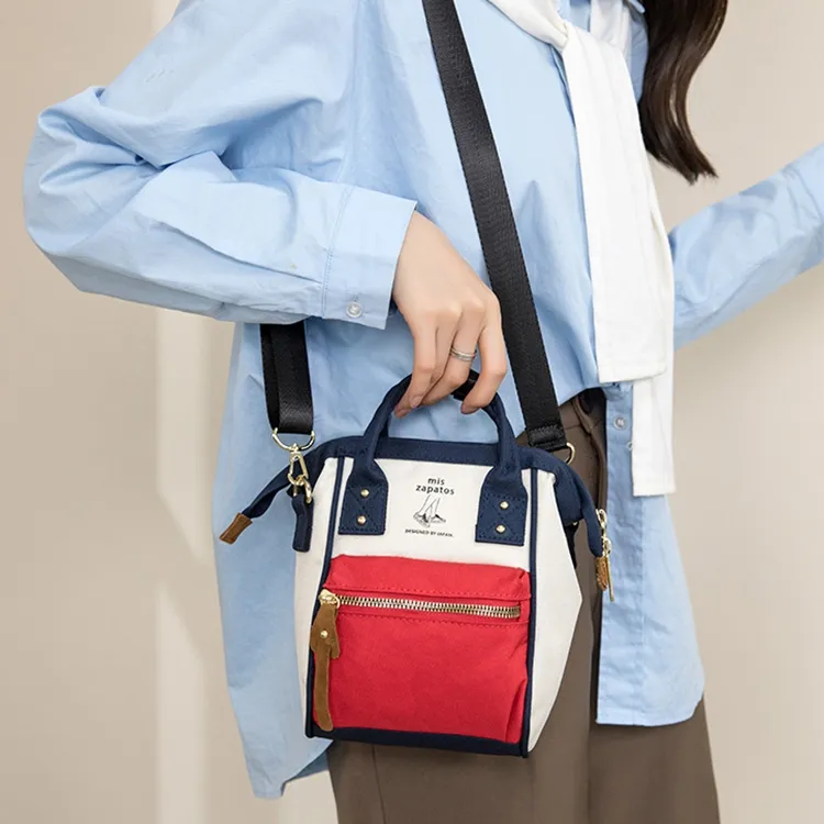 MISZAPATOS Oxford One Shoulder Handheld Crossbody Handbag Unisex-1