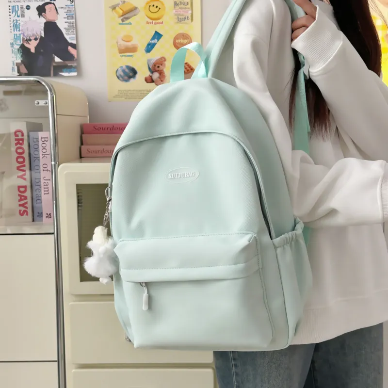 OURFUN Nylon Backpack Regular Women's Multicolor-9