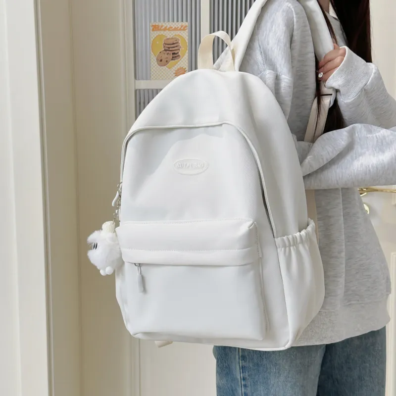 OURFUN Nylon Backpack Regular Women's Multicolor-1