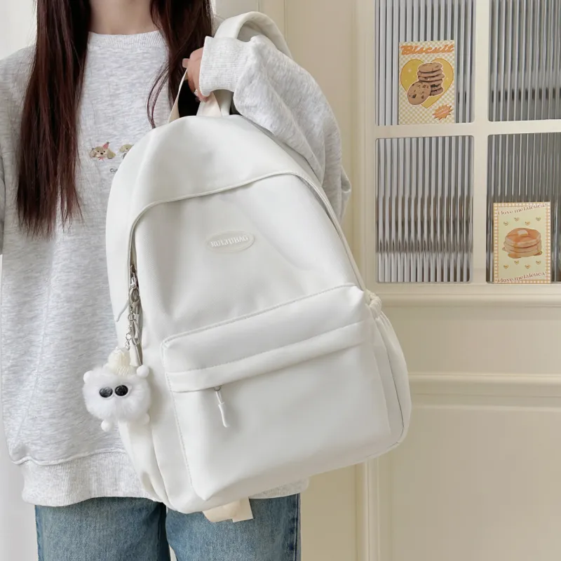 OURFUN Nylon Backpack Regular Women's Multicolor-2