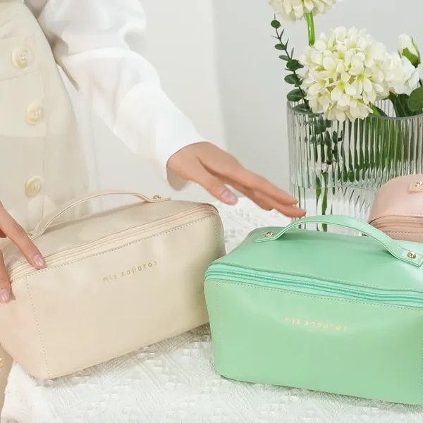 MISZAPATOS PU Handbag Regular Women's Pink, Light Green, Cream White-4