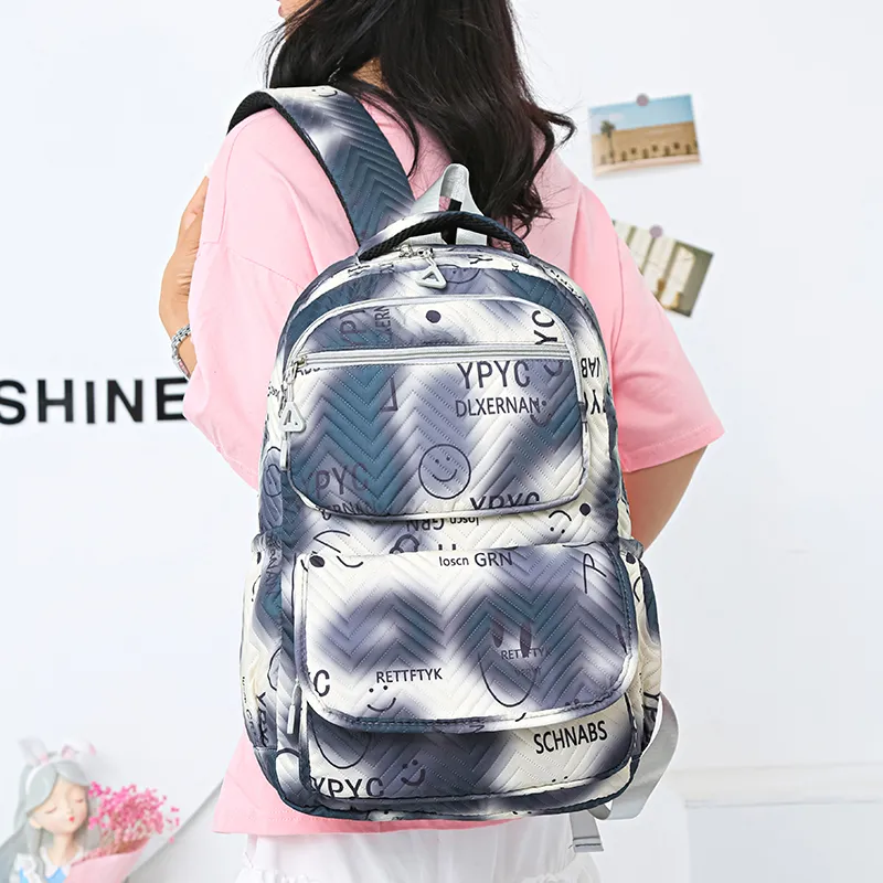 OURFUN Oxford Backpack Unisex Multicolor-14
