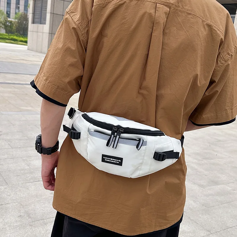 OURFUN Oxford Sling Bag Regular Unisex White/Gray/Black/Green-1