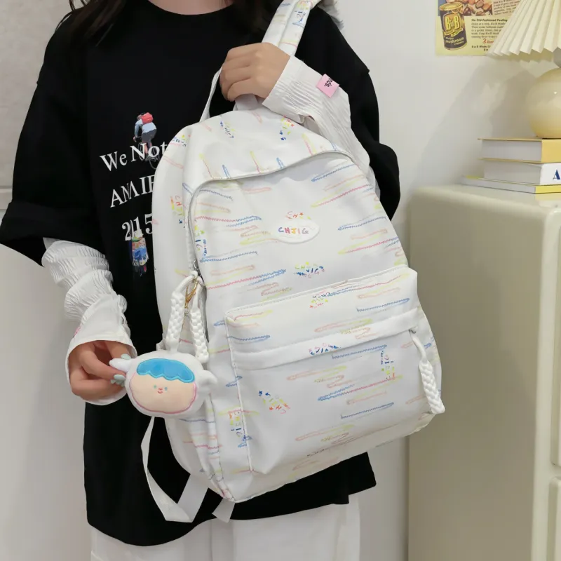 OURFUN Oxford Backpack Unisex Multicolor-2