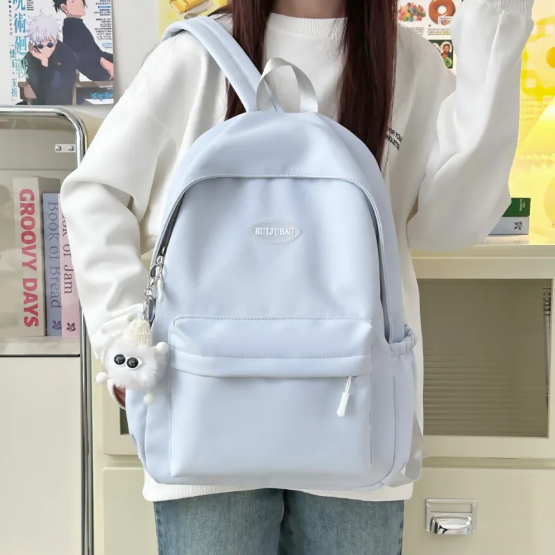 OURFUN Nylon Backpack Regular Women's Multicolor-12